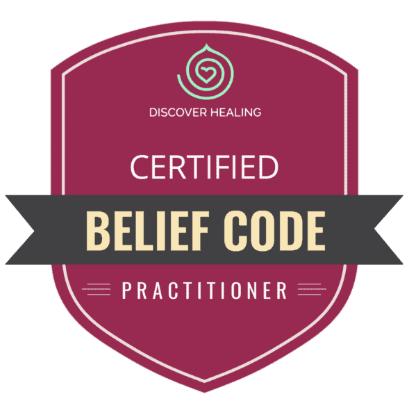 Discover Healing Certified Belief Code Practitioner badge